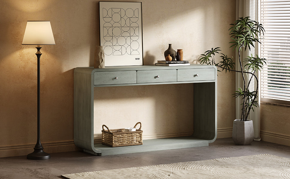 Antique-Style Console Table