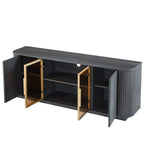 64-Inch Wavy TV Cabinet