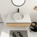 36'' Wall-Mounted Bathroom Vanity