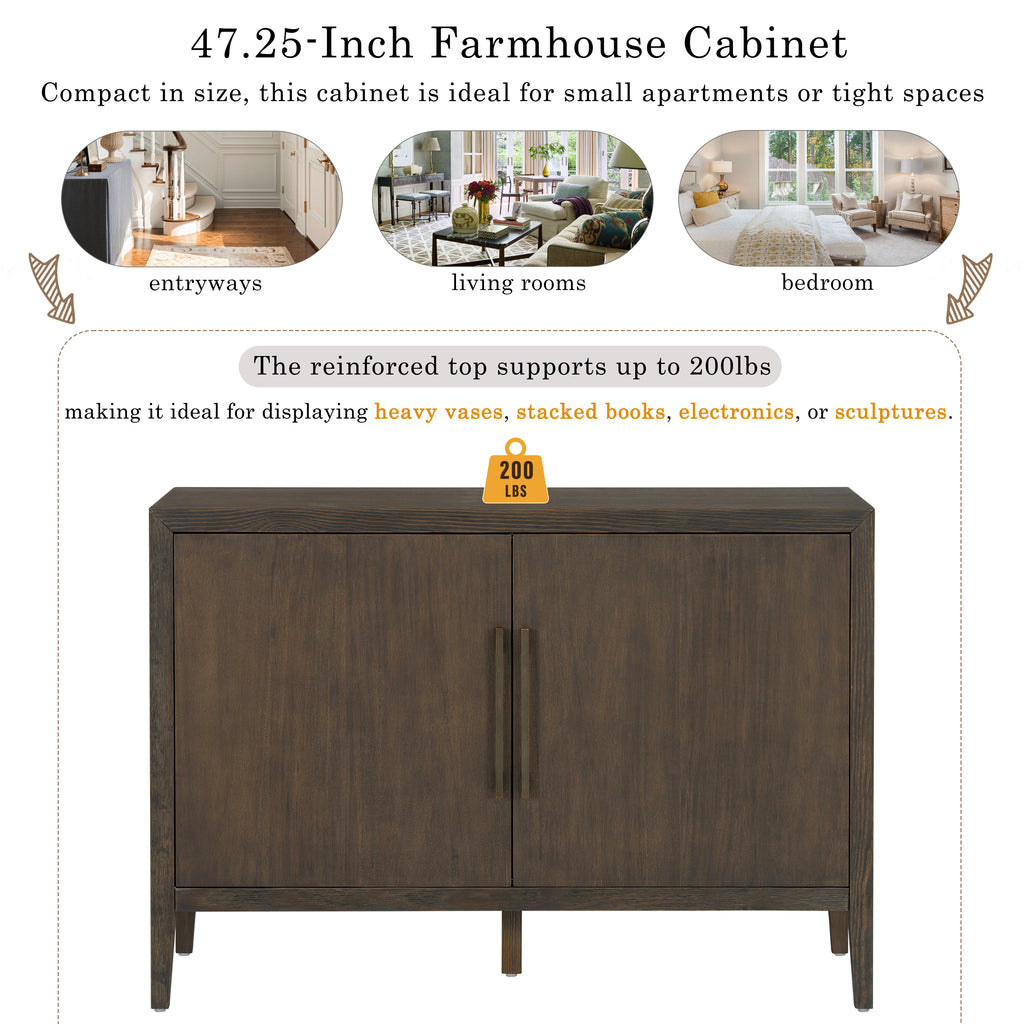 U_STYLE 47.25-Inch Farmhouse Sideboard