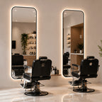 65" x 24" Oversized Backlit Rectangular LED Full Length Mirror