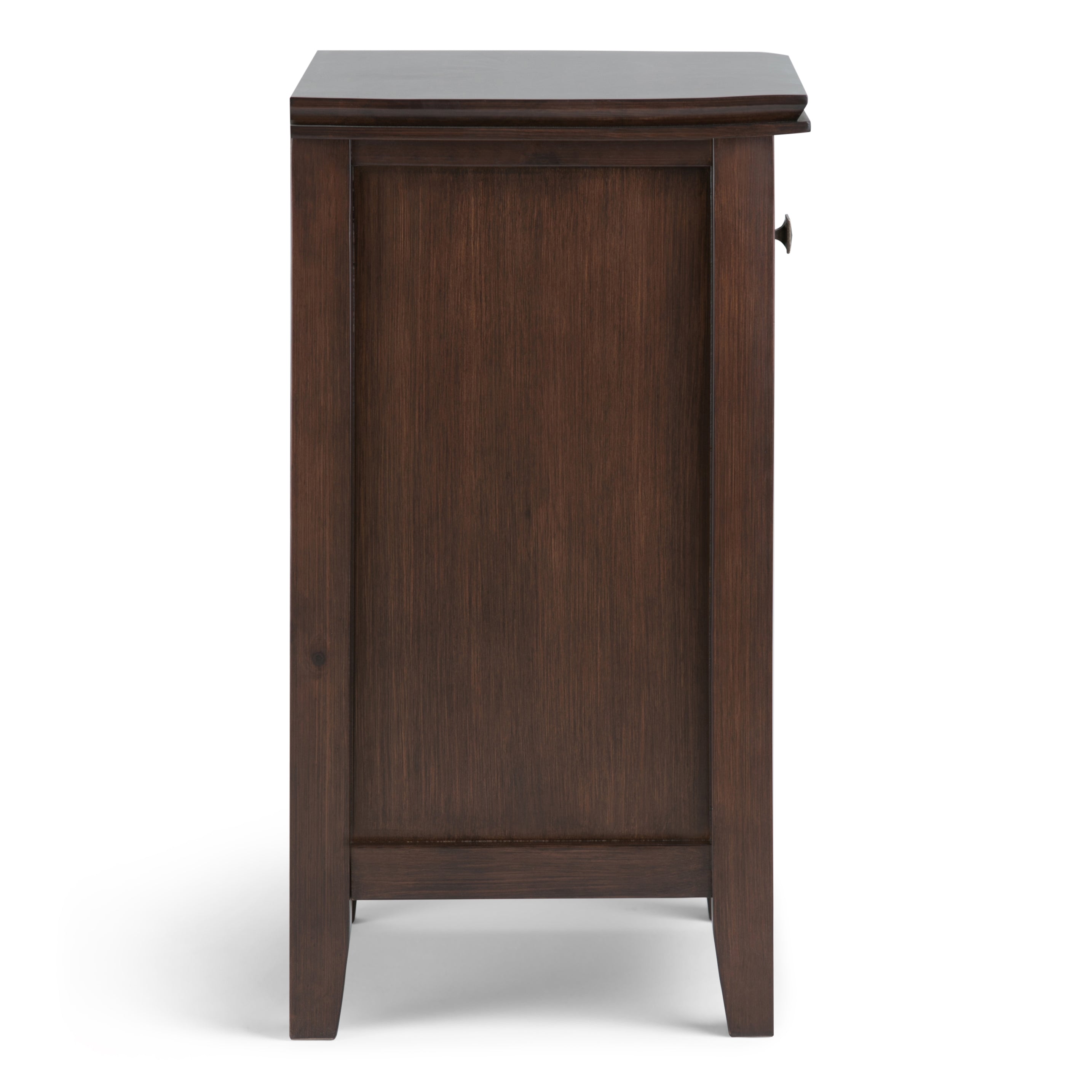 Artisan 24 Inch Wide Solid Wood Bedside Table in Russet