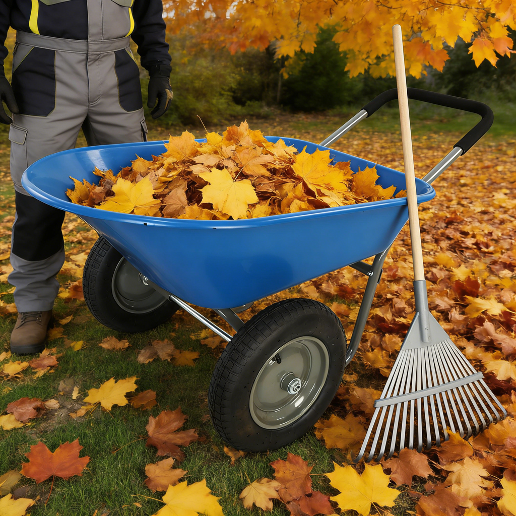 Two-Wheeled Wheel Barrow Trolley