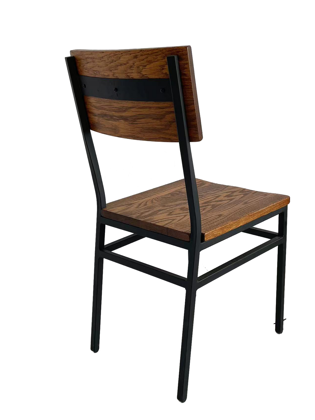 Set of 2 Assembled Commercial-Grade Farmhouse Style Dining Chairs