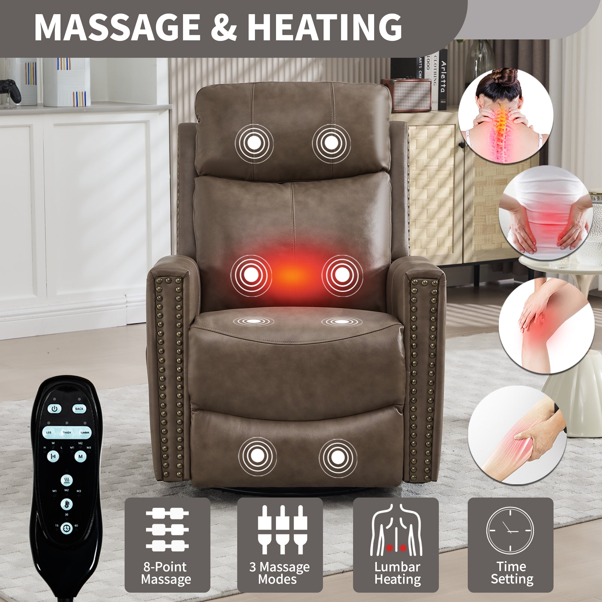 ComfortMax Camel Recliner