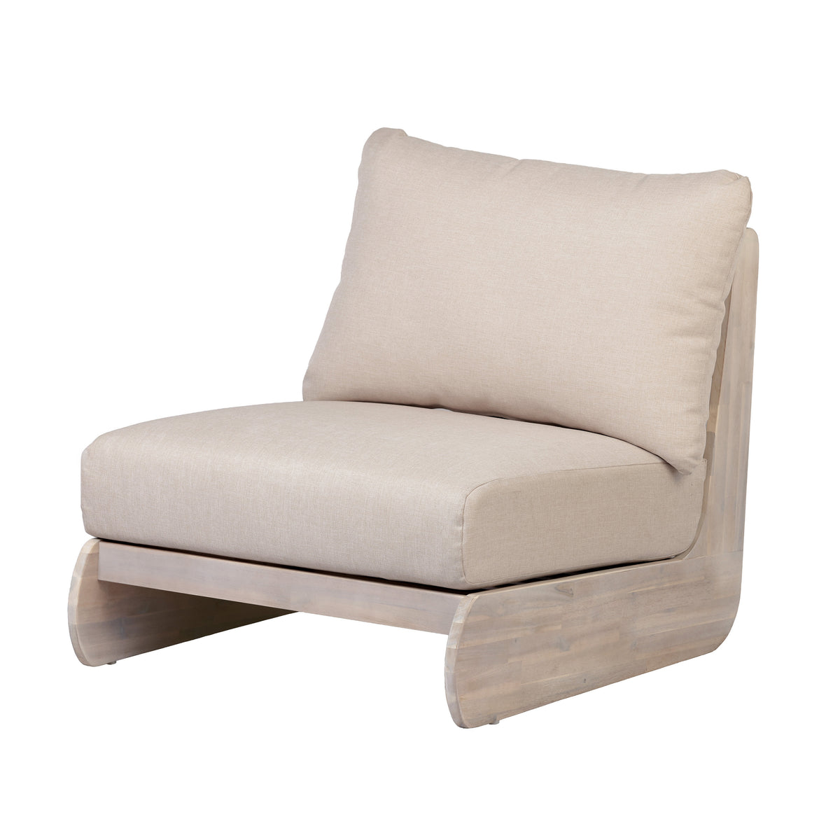 Lazy Acacia Patio Club Chair Set of 2