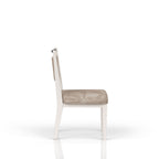 Rope Back Chair - Vanilla / Carmel (Set of 2)