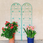 2 Pack Metal Garden Trellis 71" x 19.7"