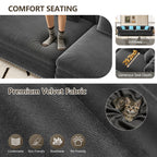 Chesterfield 3-in-1 Pull-Out Sofa Bed