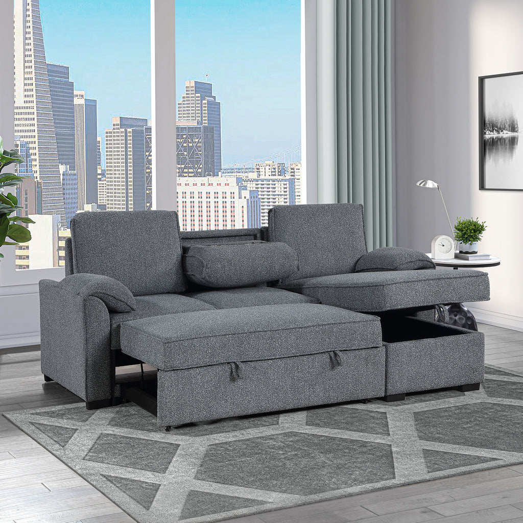 Rebecca Dark Sofa Bed