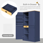 TOPMAX 40.2" High Freestanding Kitchen Pantry