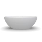 61 Inch Solid Surface Freestanding Bathroom Bathtub