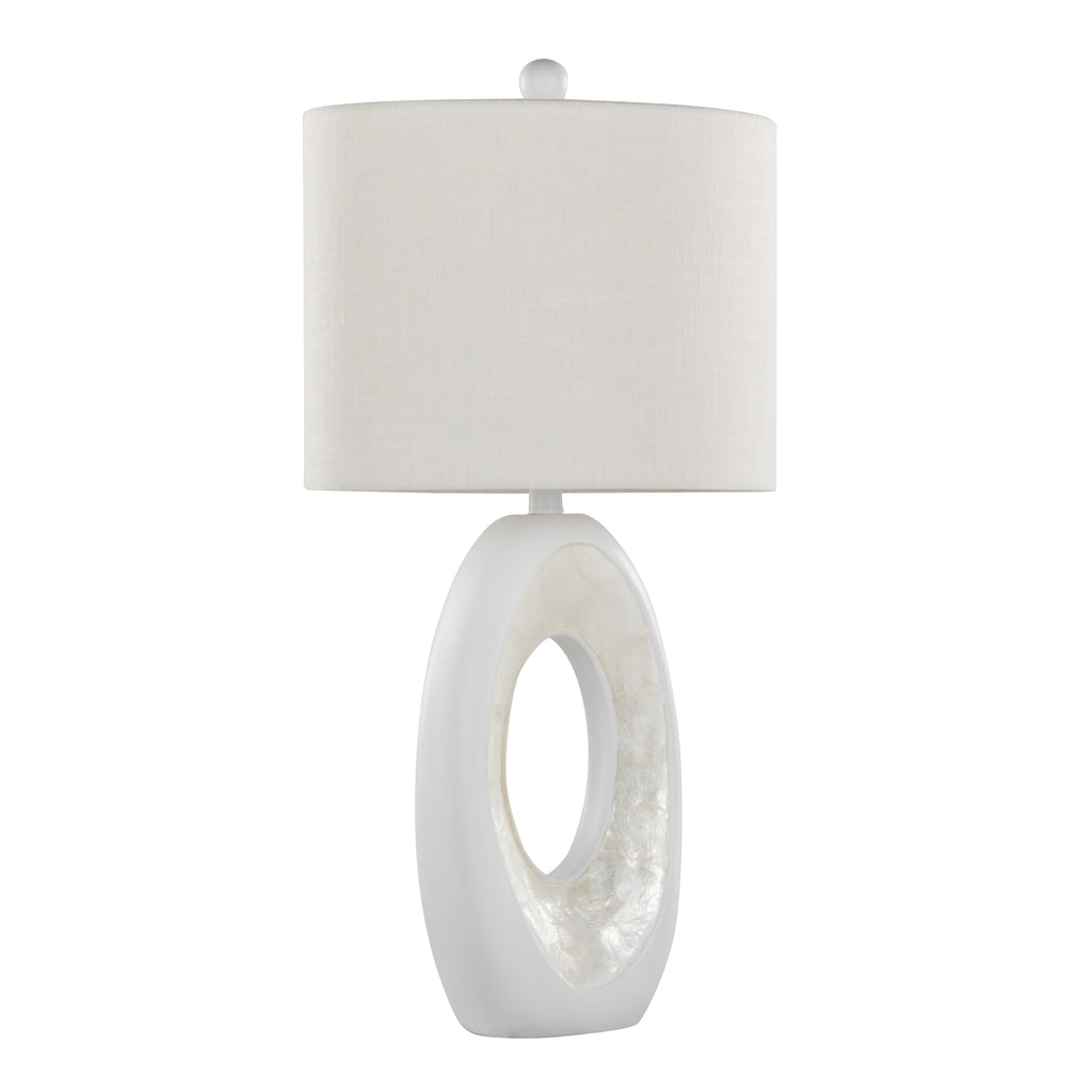 Pearl 29" Contemporary Polyresin Table Lamp in Matte