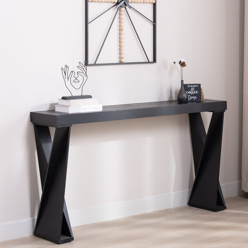 Modern Console Table – 58.3" Narrow Entryway Table