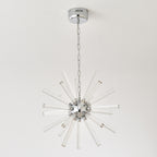 24-Light Bubble Pillar Chandelier