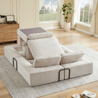 Large Modern Corduroy Sofa