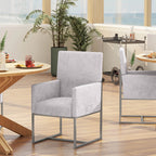 Element Metal Velvet Dining Chair