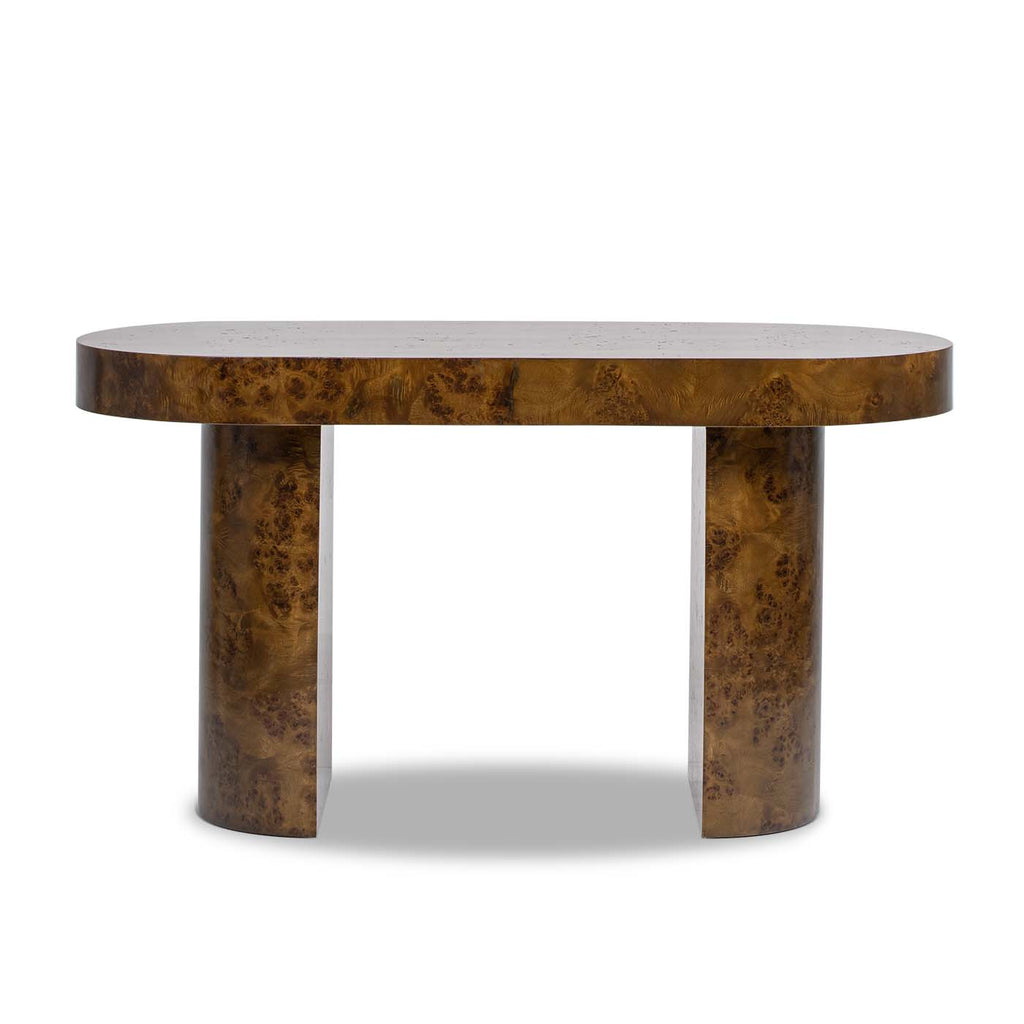 Jesse 55.5" Single Drawer Oval Computer Desk