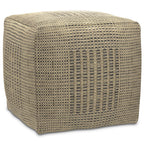 Delilah 18 Inch Wide Square Pouf