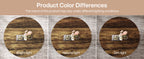 Round Coffee Table - 31.7" Rustic