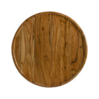 22x22x25" Drum Side Table With Tray Style Top