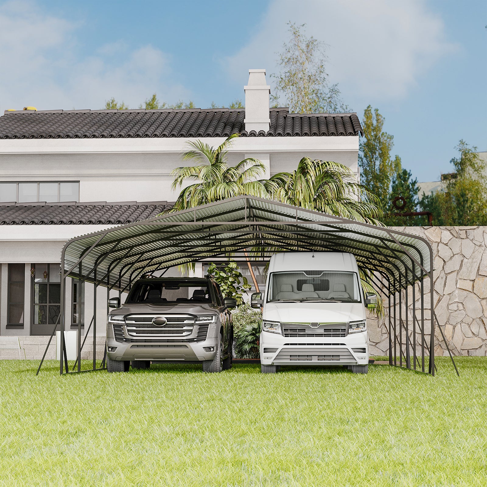 Heavy Duty 20'X30' Carport Canopy