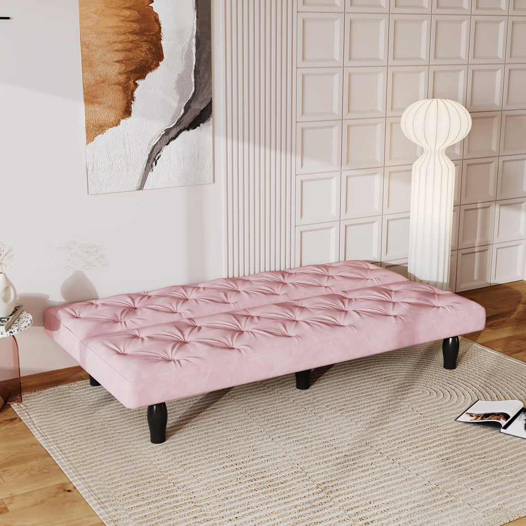 Sofa to Sofa Bed Transformation: 66"