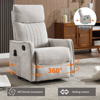 Comfortmax Light Recliner with Massage & Heat Function