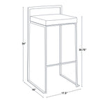 Contemporary Stackable Barstool
