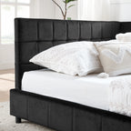 Queen Size Upholstered Tufted Bed Frame