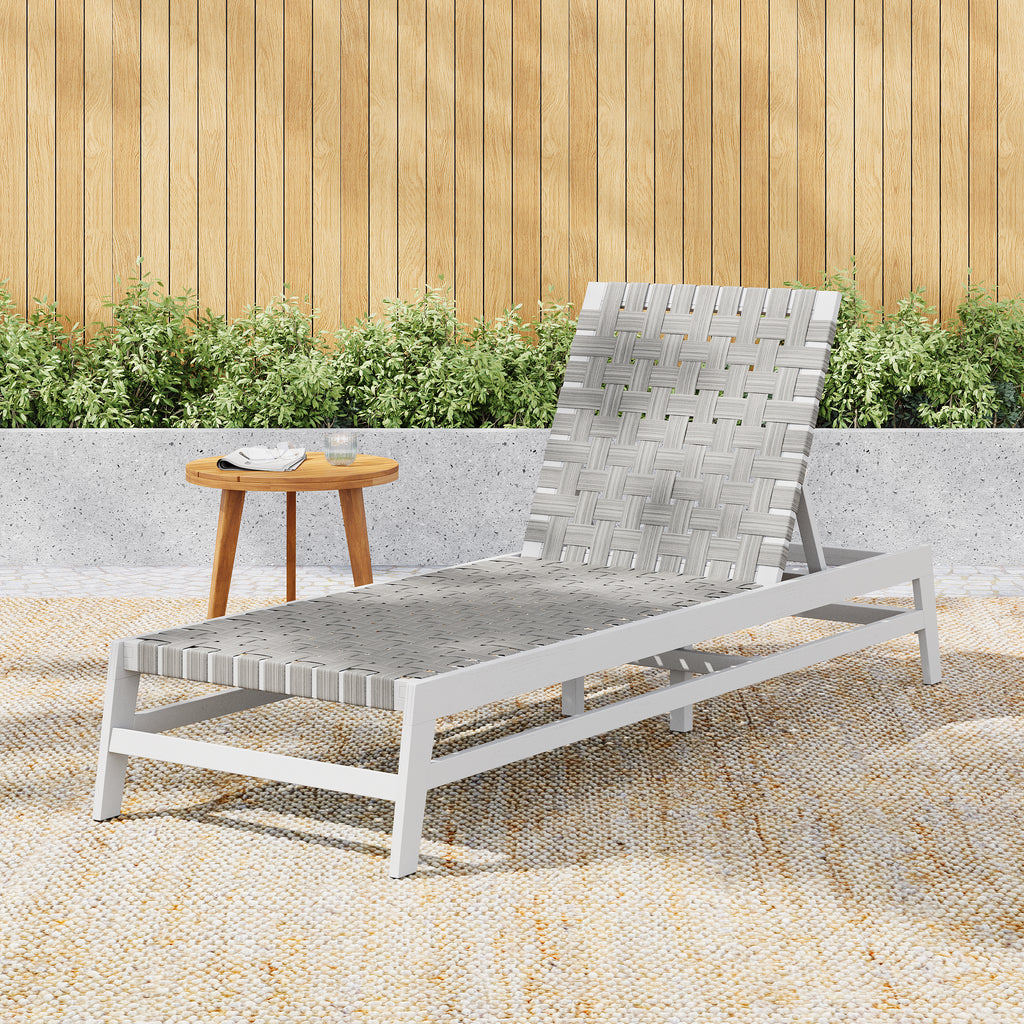 Outdoor Rope Chaise Lounge