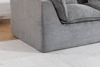 74.8" Cloud Couch Oversized Modular Sectional Sofa