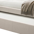 Jagger Fog Fabric Daybed With Trundle (Twin)