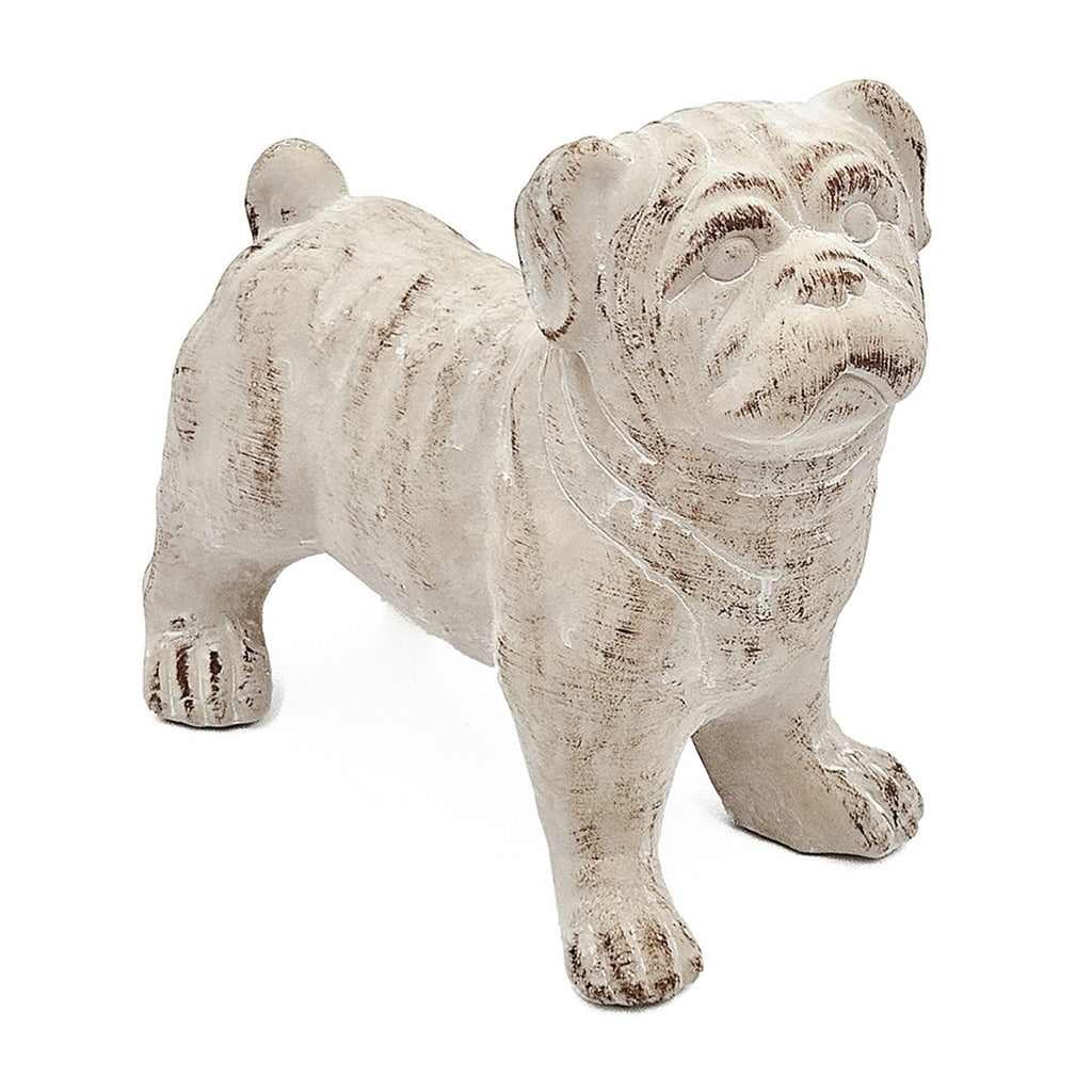 8.5x4.5x8.1" Standing Bulldog Figurine