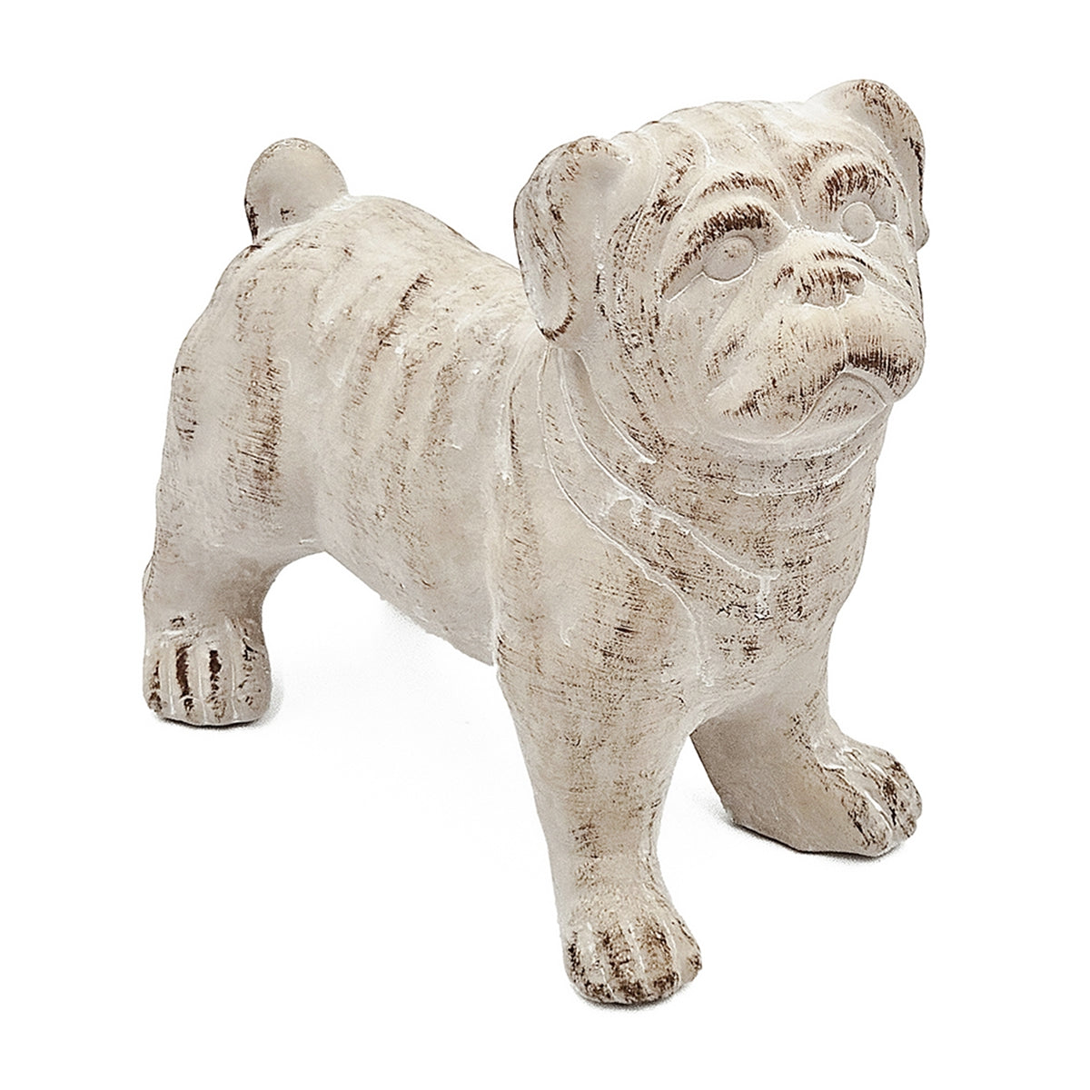 8.5x4.5x8.1" Standing Bulldog Figurine