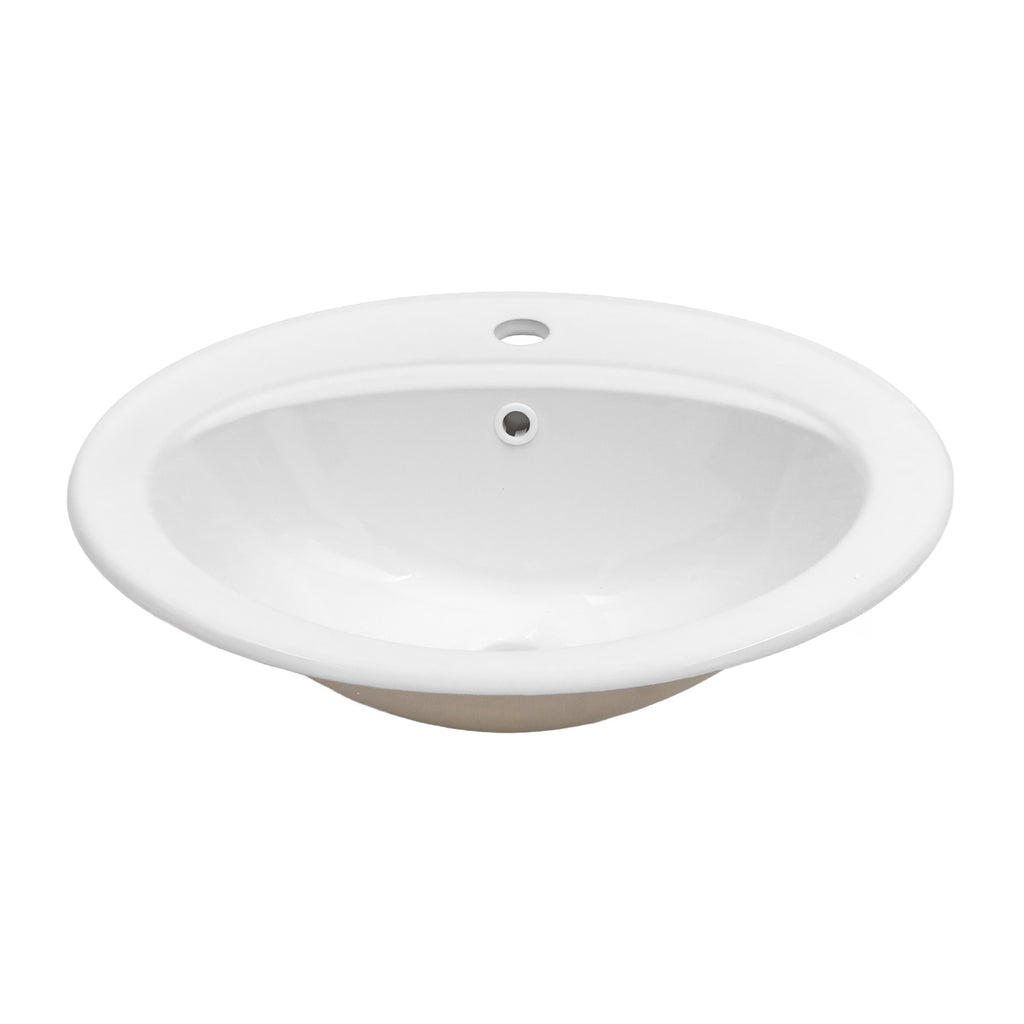 21.8 Inch Drop In Bathroom Sink
