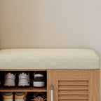 Multi Functional Shoe Storage Cabinet with Bench