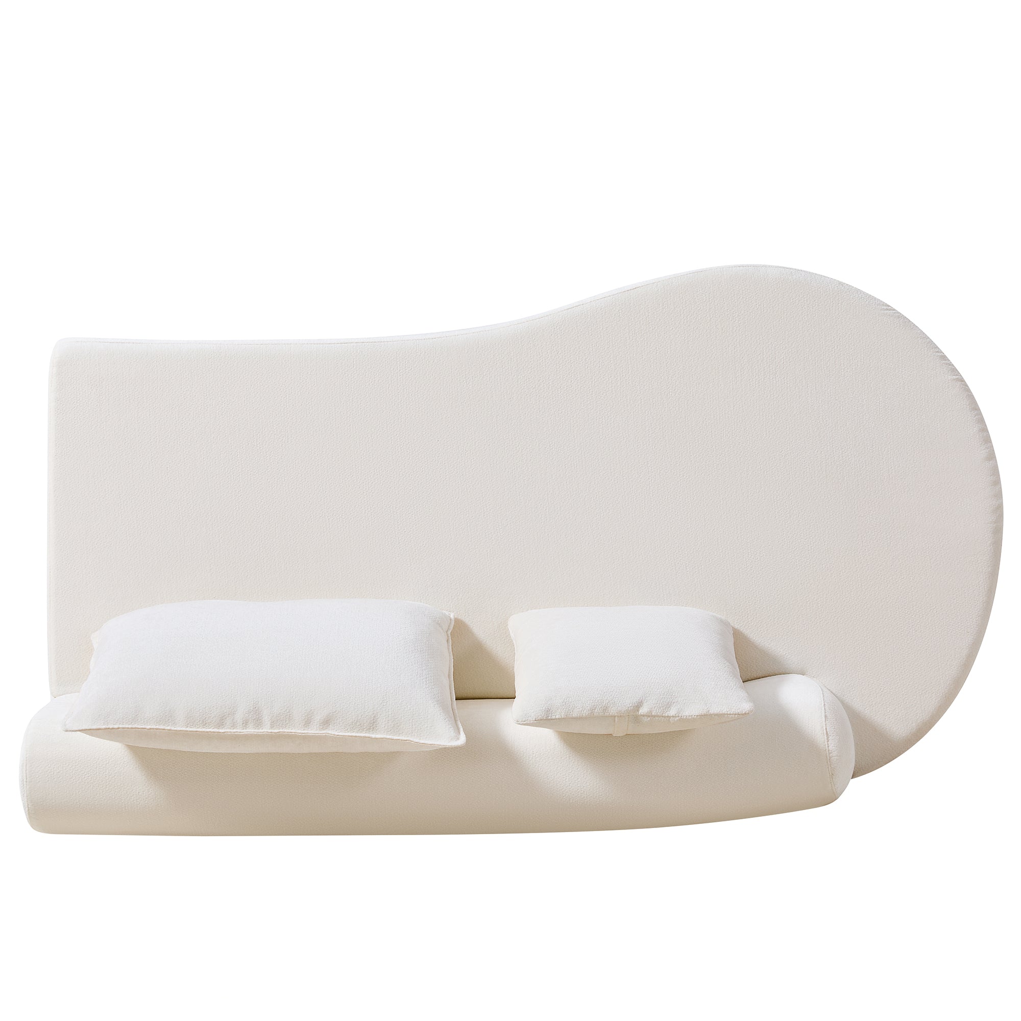 138.6" Modern Curved Modular Sectional Sofa