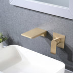 Wall Mount Waterfall Bathtub Faucet