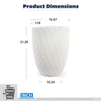 Handmade Ceramic Planter Pot - 17 Inch Diameter