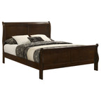 Cappuccino Queen Sleigh Bed