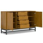 Banting 60 Inch Wide Mid Century Sideboard with Centre Drawers