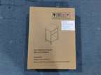 26.77''H Wooden Nightstand with One Drawer One Shelf