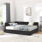 Full Size Storage Upholstered Tufted Bed Frame