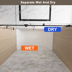 Frameless Single Sliding Shower Door