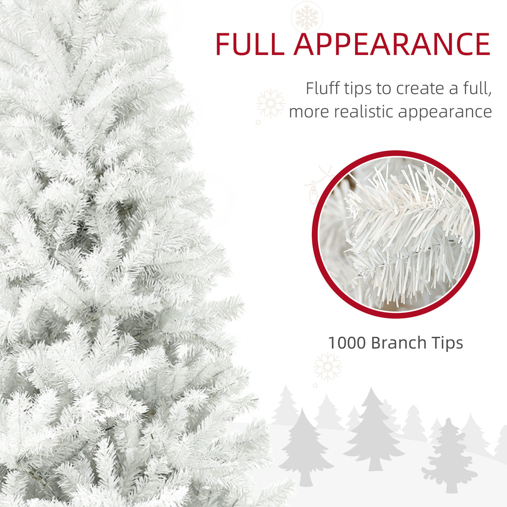 HOMCOM 6ft Tall Artificial Christmas Tree