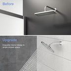 6" Shower Arm with Flange