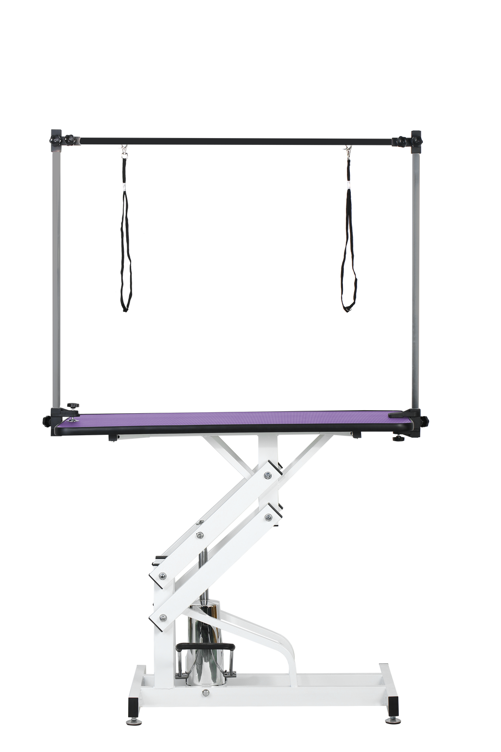 42.5-Inch Hydraulic Pet Grooming Table With "H" Arm