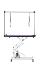 42.5-Inch Hydraulic Pet Grooming Table With "H" Arm