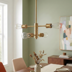 Trellis Four Lights Modern Chandelier
